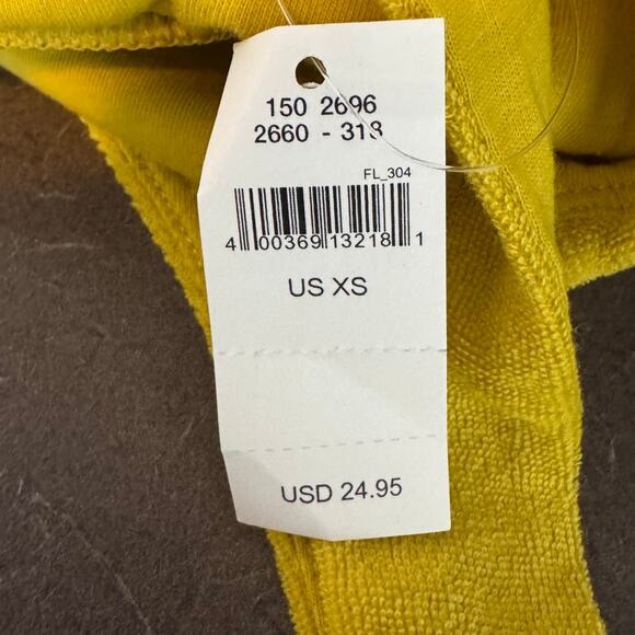 OFFLINE by Aerie Terry Sports Bra Size XS NWT Green Rush Plunge Neck - Picture 5 of 6